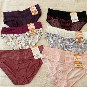 Warner’s Women Panties Bundle - Lot of 6